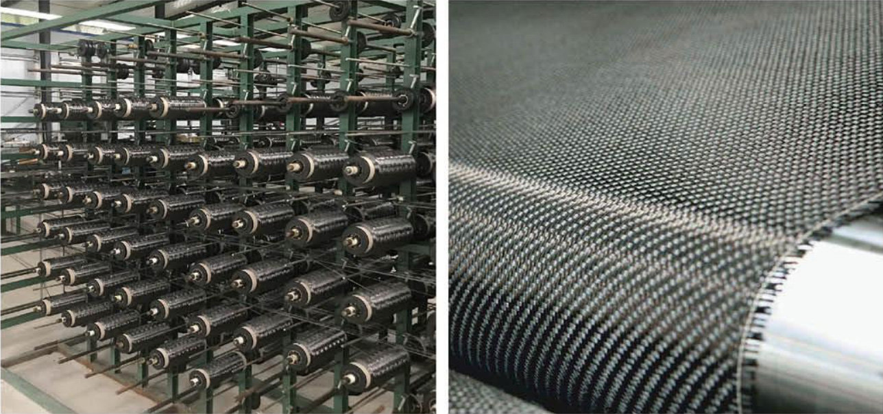 碳纤维织物及织物预浸料